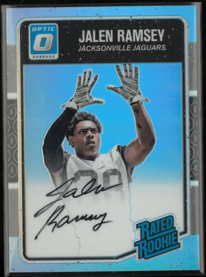 2016 Panini Donruss Rated Rookie Jalen Ramsey Autograph Auto RC /99 