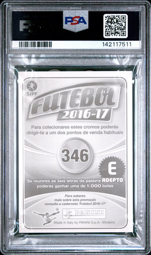 2016 Panini Futebol Raphinha #346 PSA 9 