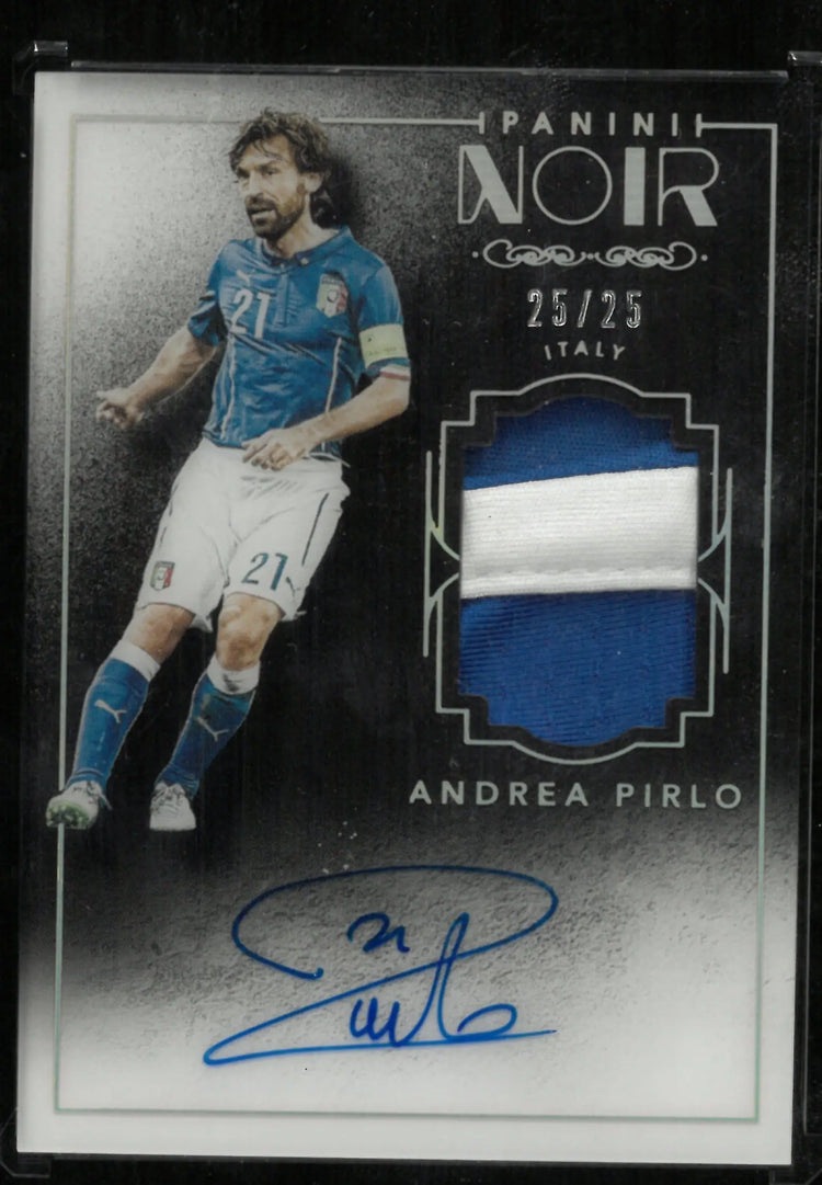 2016 Panini Noir Andrea Pirlo Patch Auto 25/25 