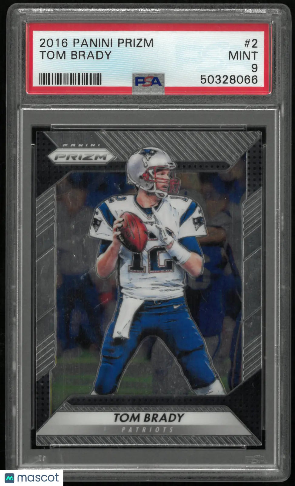 2016 Panini Prizm Tom Brady #2 PSA 9 