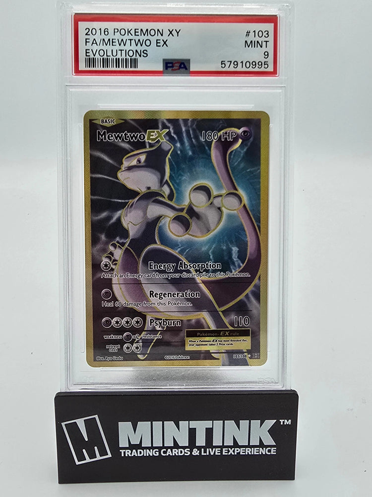Buy 2016 Pokemon Mewtwo EX FA PSA 9 Card - XY Evolutions Buy 2016 Pokemon Mewtwo EX FA PSA 9 Card - XY Evolutions