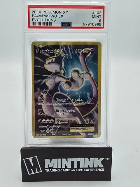 Buy 2016 Pokemon Mewtwo EX FA PSA 9 Card