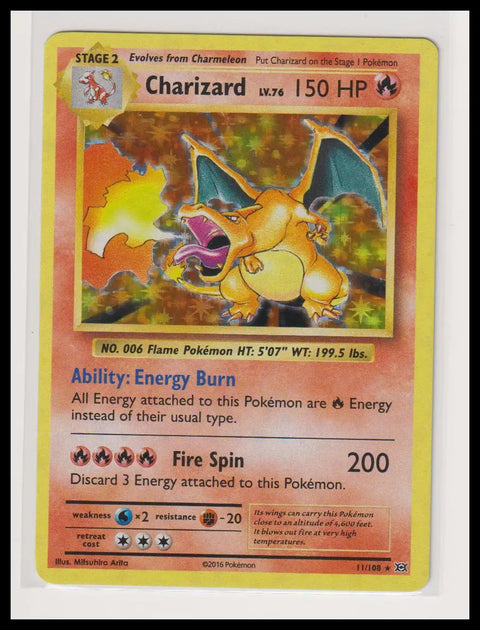 pokemon evolution charizard card Buy 2016 Holo 11/108 it comes protected in Magic The Gathering - Size:50x60in SW&SH