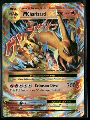 2016 Pokemon Evolutions Ultra Rare M Charizard EX 13/108 