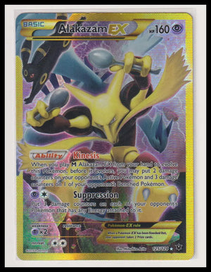 2016 Pokemon Fates Collide Alakazam EX 125/124 HP 