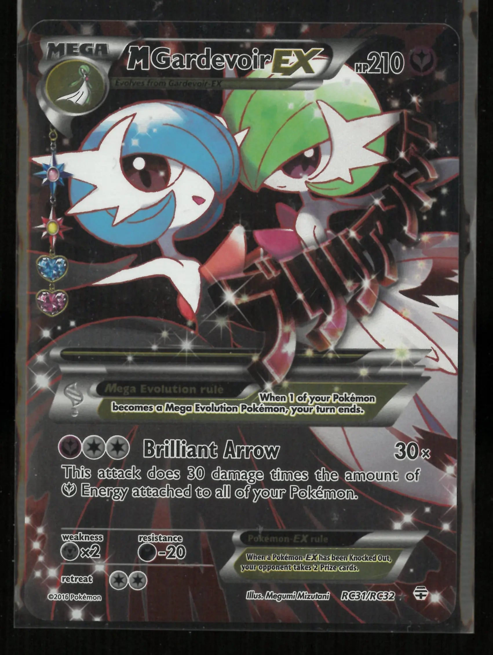 2016 Pokemon Generations M Gardevoir Ex RC31/RC32 