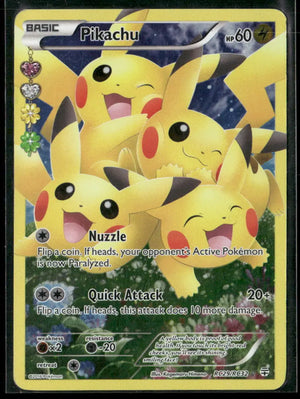 2016 Pokemon Generations: Radiant Collection Full Art Pikachu RC29/RC32 HP 