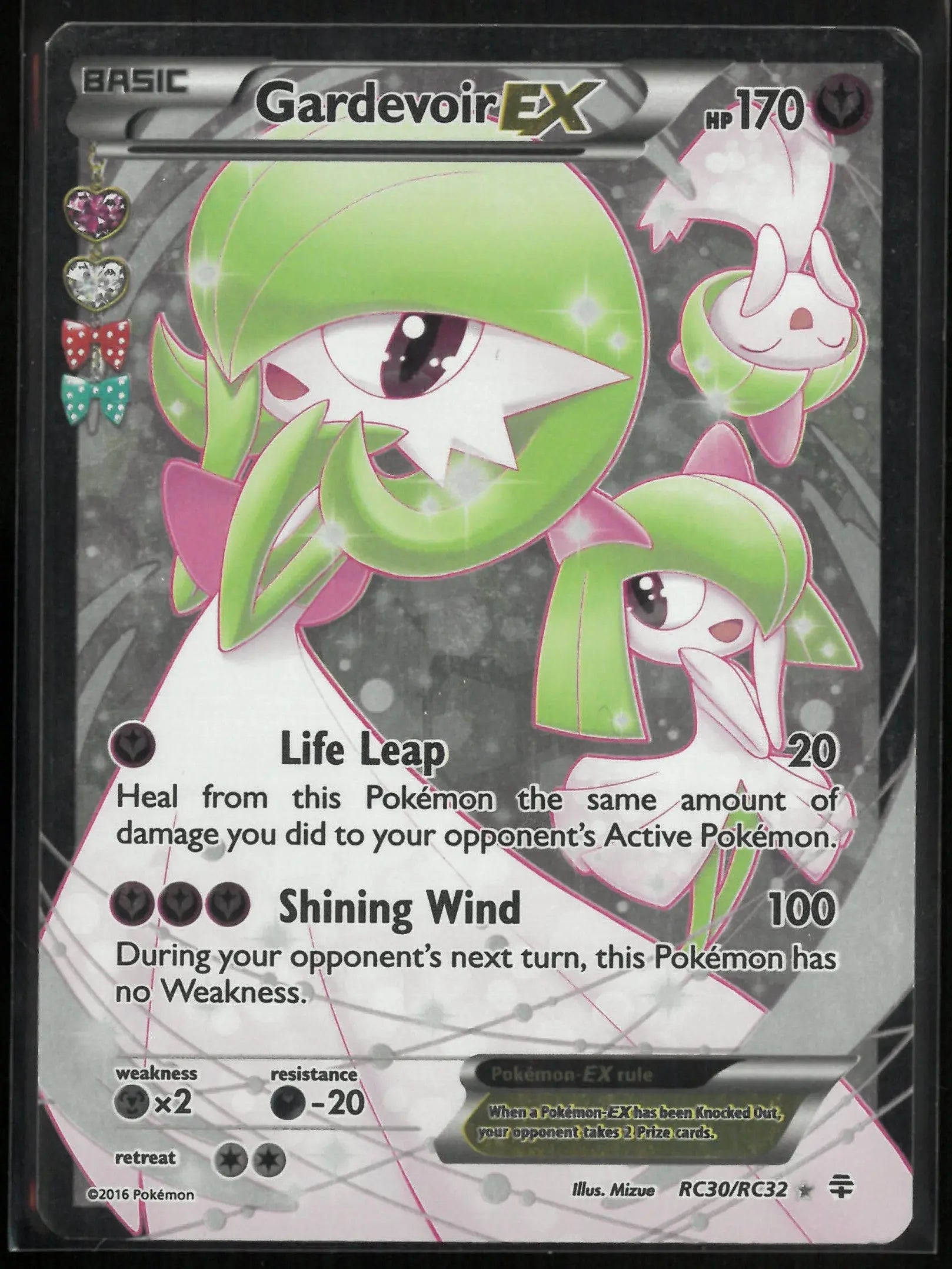 2016 Pokemon Generations: Radiant Collection Ultra Rare Gardevoir EX RC30/RC32 