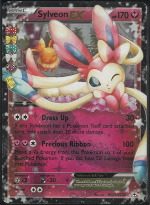 2016 Pokemon Generations: Radiant Collection Ultra Rare Sylveon EX RC21/RC32 