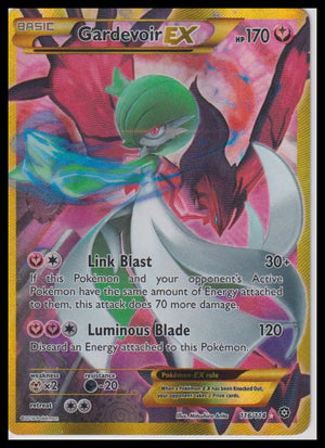 2016 Pokemon Steam Siege Gardevoir EX Secret 116/114 