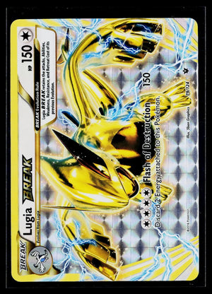 2016 Pokemon XY Fates Collide Lugia BREAK Rare BREAK 79/124 