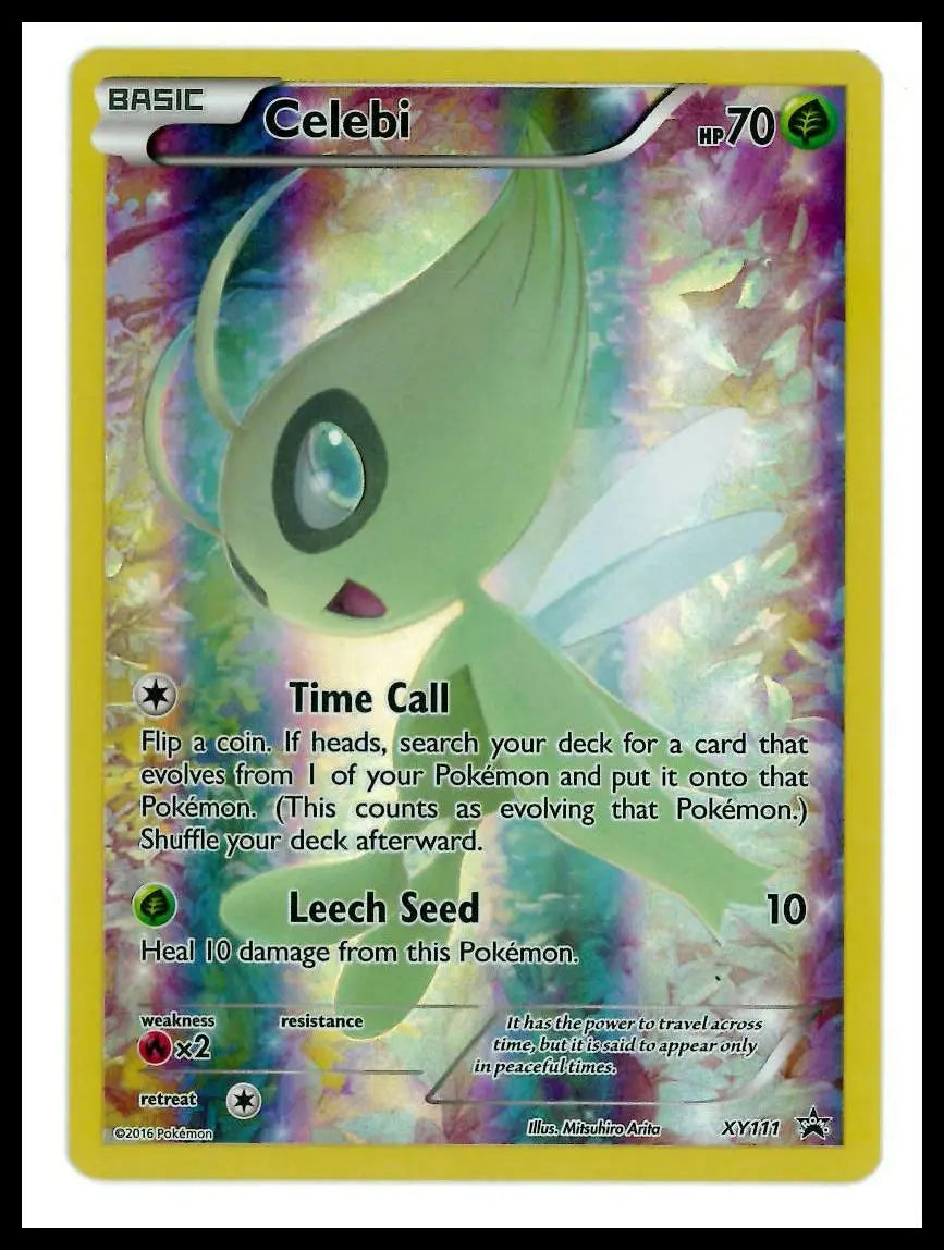 2016 Pokemon XY Promos Celebi XY111 LP 