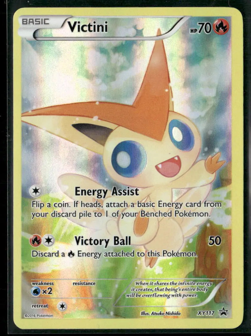 2016 Pokemon XY Promos Victini XY117 