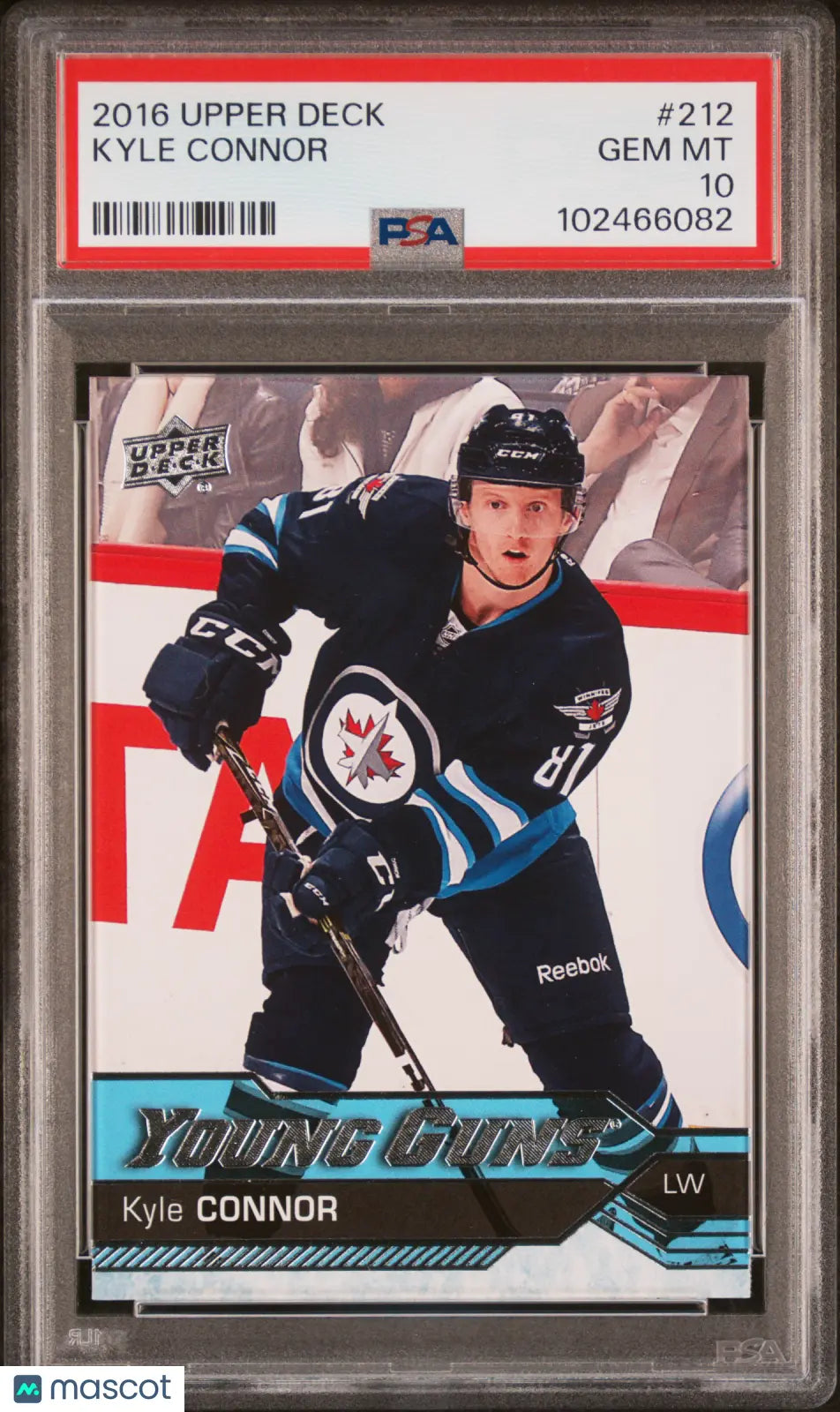 2016 Upper Deck Kyle Connor #212 PSA 10 