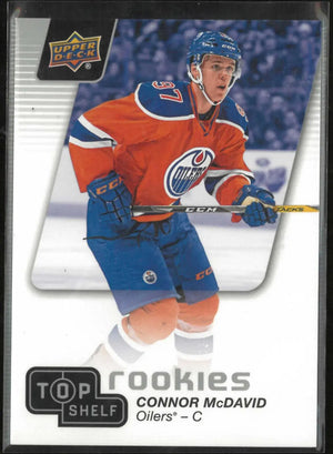 2016 Upper Deck The Nationals Top Shelf Rookies Connor McDavid 