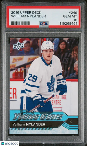 2016 Upper Deck William Nylander #249 / PSA 10 