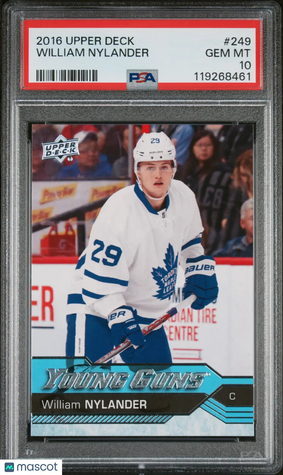 2016 Upper Deck William Nylander #249 / PSA 10 