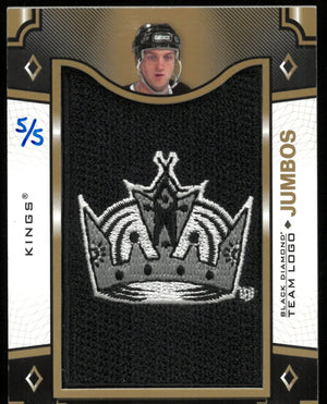 2017-18 UD Black Diamond Hockey Rob Blake Team Logo Jumbo Patch 5/5 