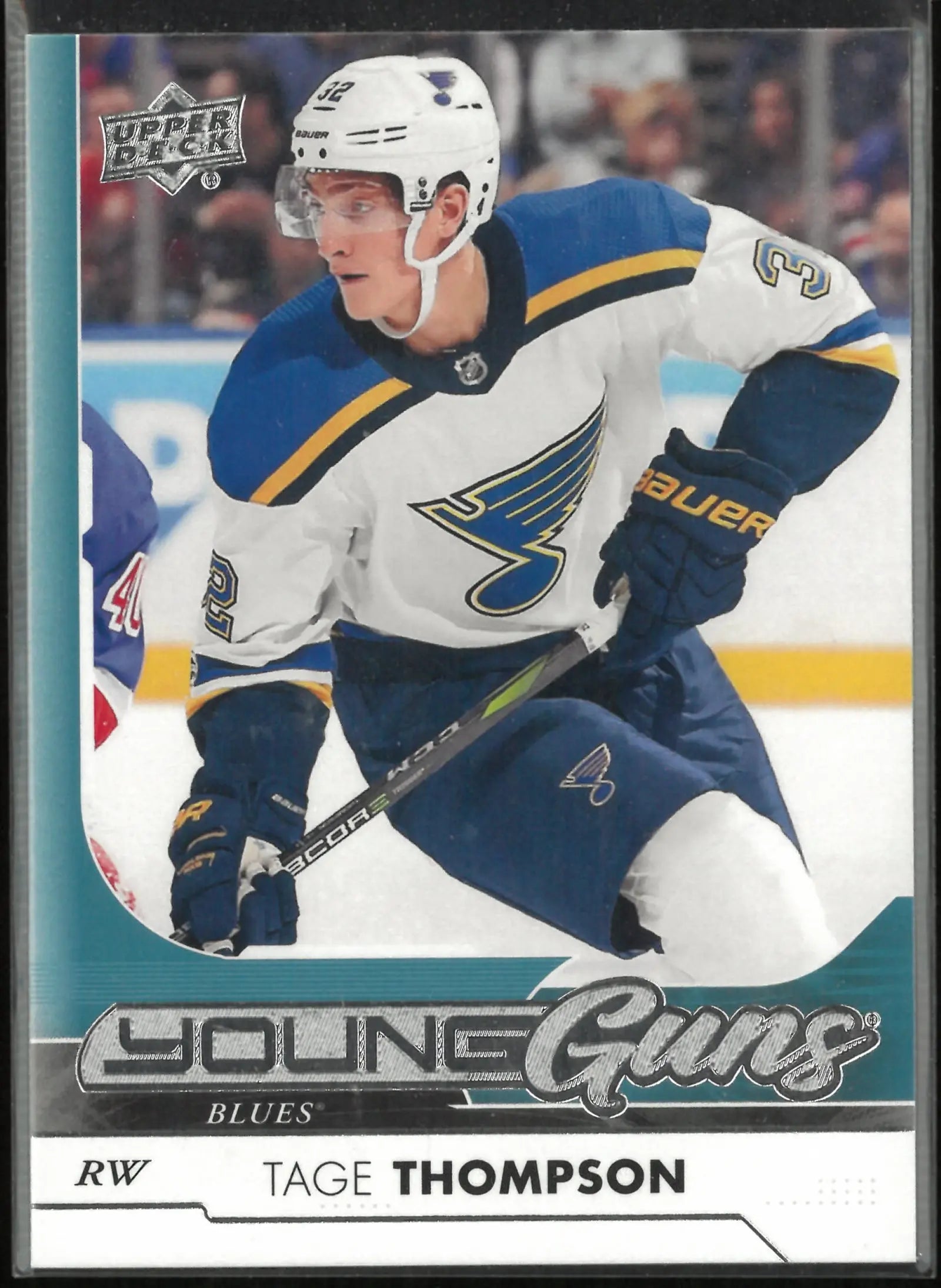2017-18 Upper Deck Series 1 Hockey Young Guns Rookie Tage Thompson 