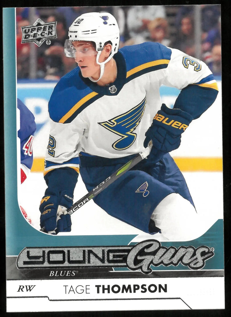 2017-18 Upper Deck Series 1 Young Guns Rookie Tage Thompson 