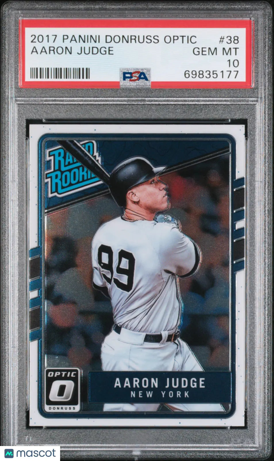 2017 Panini Donruss Optic Aaron Judge #38 PSA 10 