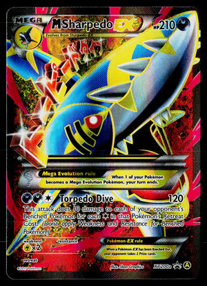 2017 Pokemon Alternate Art Promos XY200a M Sharpedo EX 