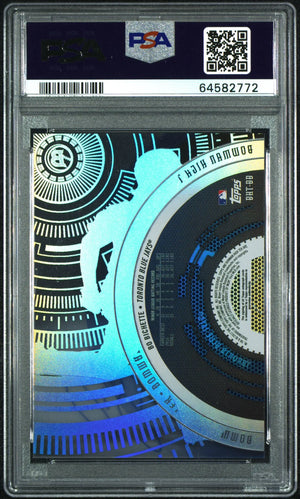 2017 Topps Bowman High Tek Autograph Bo Bichette Auto PSA 9 