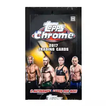 2017 Topps UFC Chrome Hobby Box 