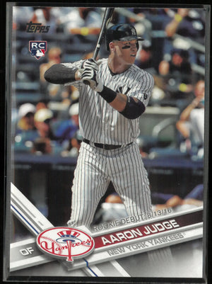 2017 Topps Update Series Aaron Judge Rookie RC 