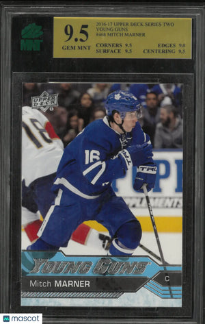 2017 Upper Deck National Hockey Card Day Mitch Marner #468 MNT 9.5 