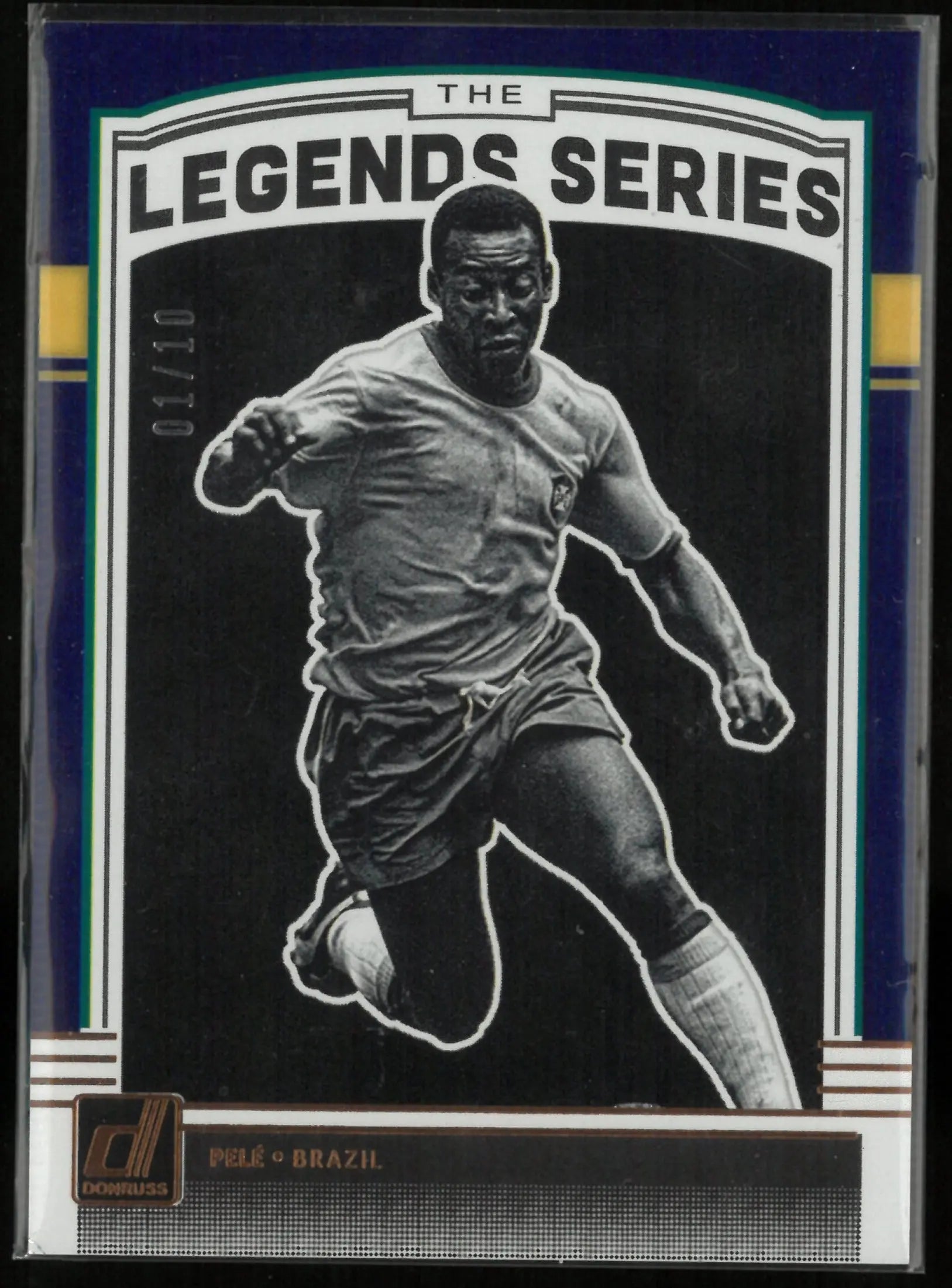 2018-19 Donruss Soccer The Legends Series PELE 1/10 Brasil 
