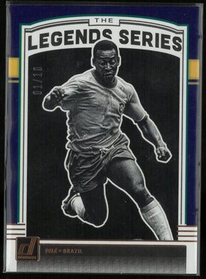 2018-19 Donruss Soccer The Legends Series PELE 1/10 Brasil 