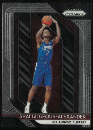 2018-19 Panini Prizm Basketball Rookie Shai Gilgeous-Alexander RC 
