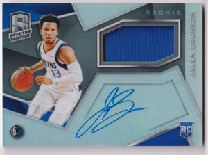 2018-19 Panini Spectra Rookie Autograph Patch Jalen Brunson Auto RC /299 