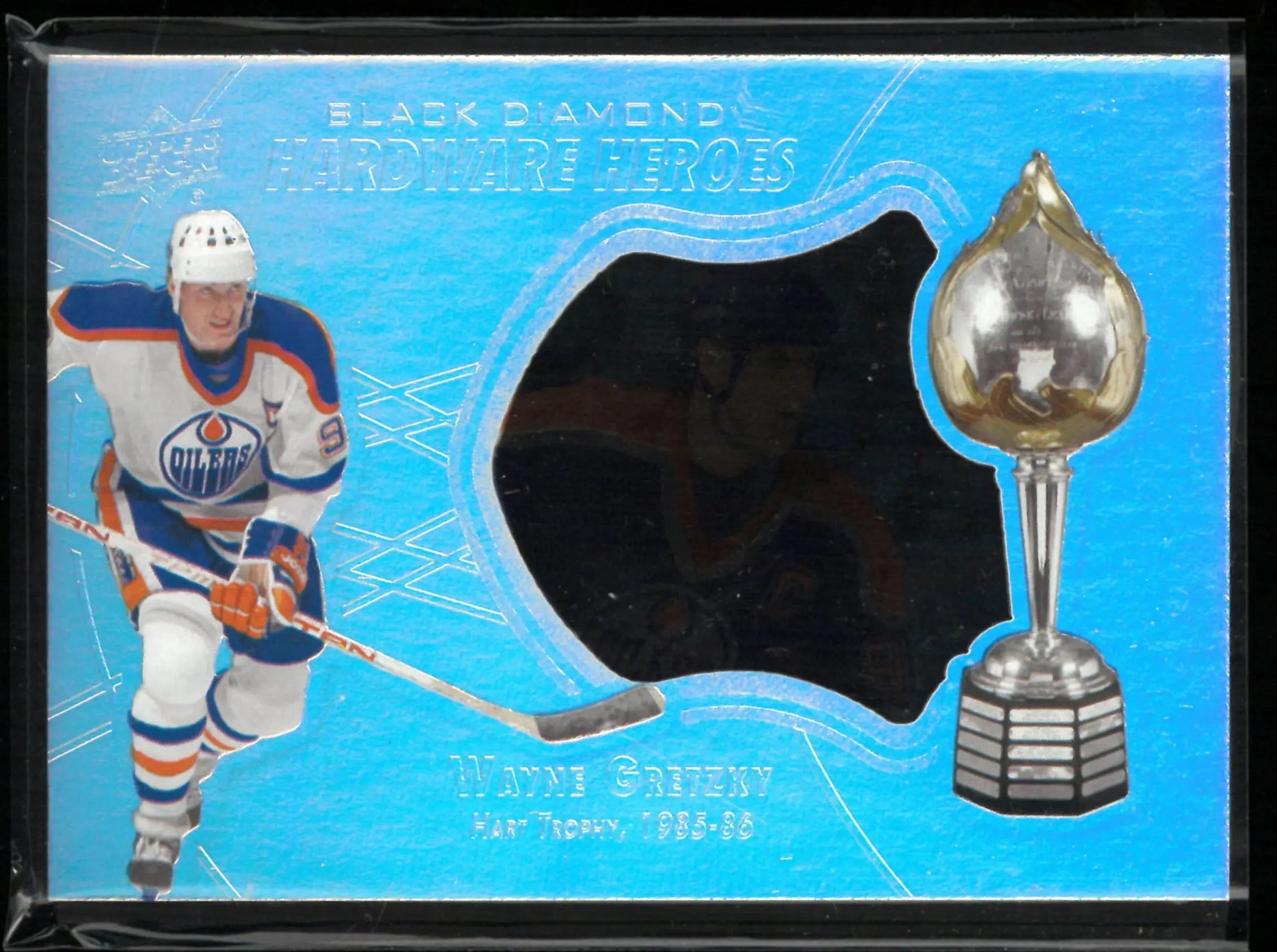 2018-19 Upper Deck Black Diamond Hockey Hardware Heroes Wayne Gretzky /99 