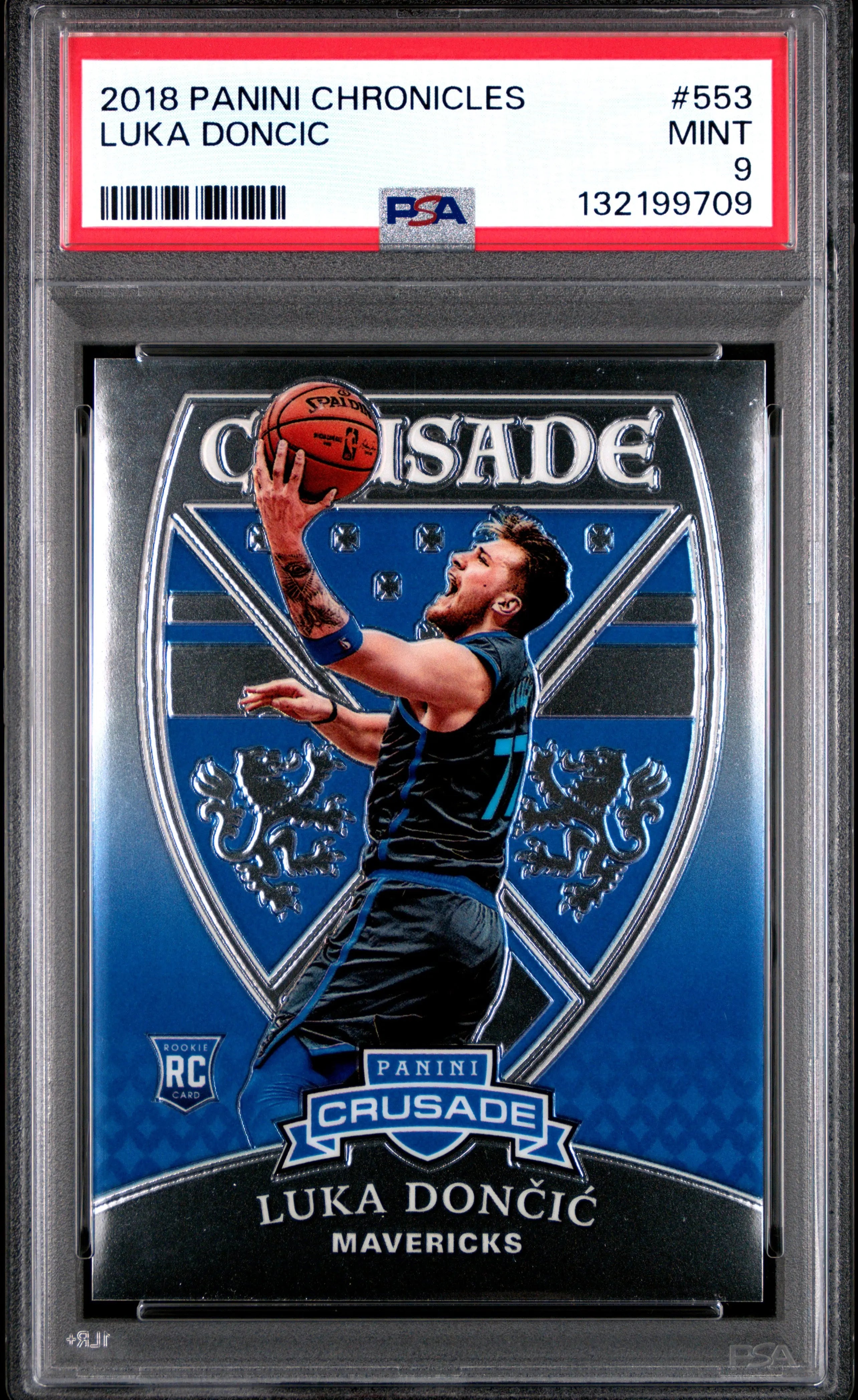 2018 Panini Chronicles Rookie Luka Doncic RC PSA 9 