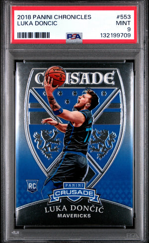 2018 Panini Chronicles Rookie Luka Doncic RC PSA 9 