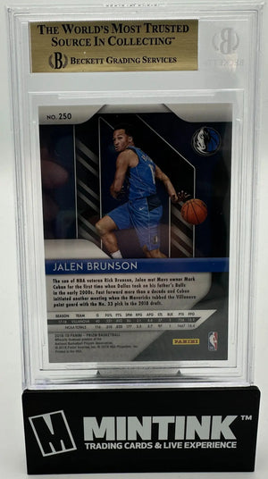 2018 Panini Prizm Rookie Jalen Brunson RC BGS 9.5 