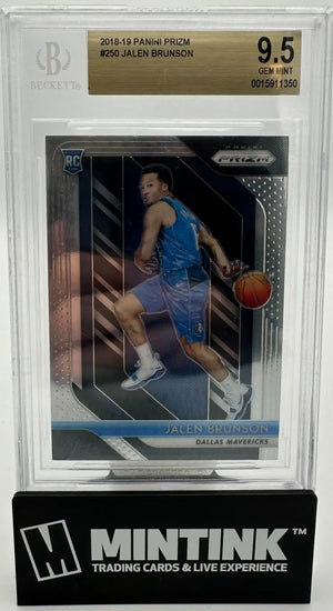 2018 Panini Prizm Rookie Jalen Brunson RC BGS 9.5 