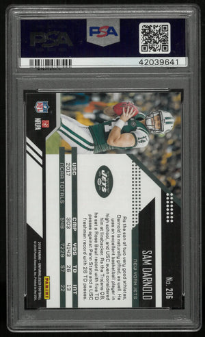 2018 Panini Unparalleled Rookie Sam Darnold RC PSA 10 