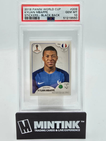PSA9 RC mbappe panini 2018 W杯 PSA9 RC mbappe panini 2018 W杯 Kylian Mbappe 2018 Panini