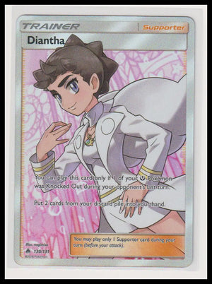 2018 Pokemon Forbidden Light Diantha Full Art 130/131 