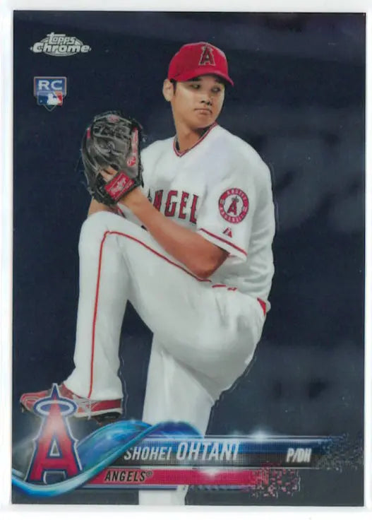 2018 Topps Chrome Rookie Shohei Ohtani RC 