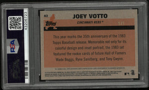 2018 Topps Silver Pack '83 Joey Votto Auto Superfractor 1/1 PSA 10 Auto 10 