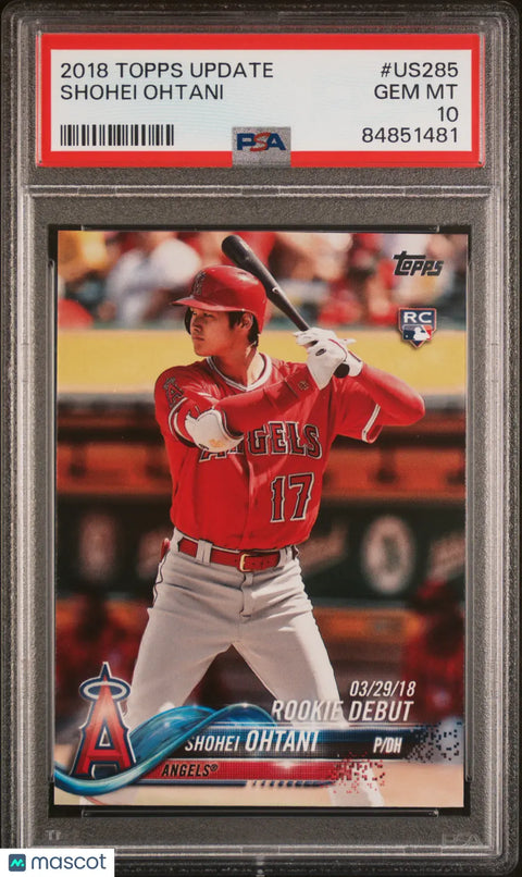 その他 MLB Shohei Ohtani RC Shohei Ohtani Rookie Card PSA 10 | 2018 Topps Update RC