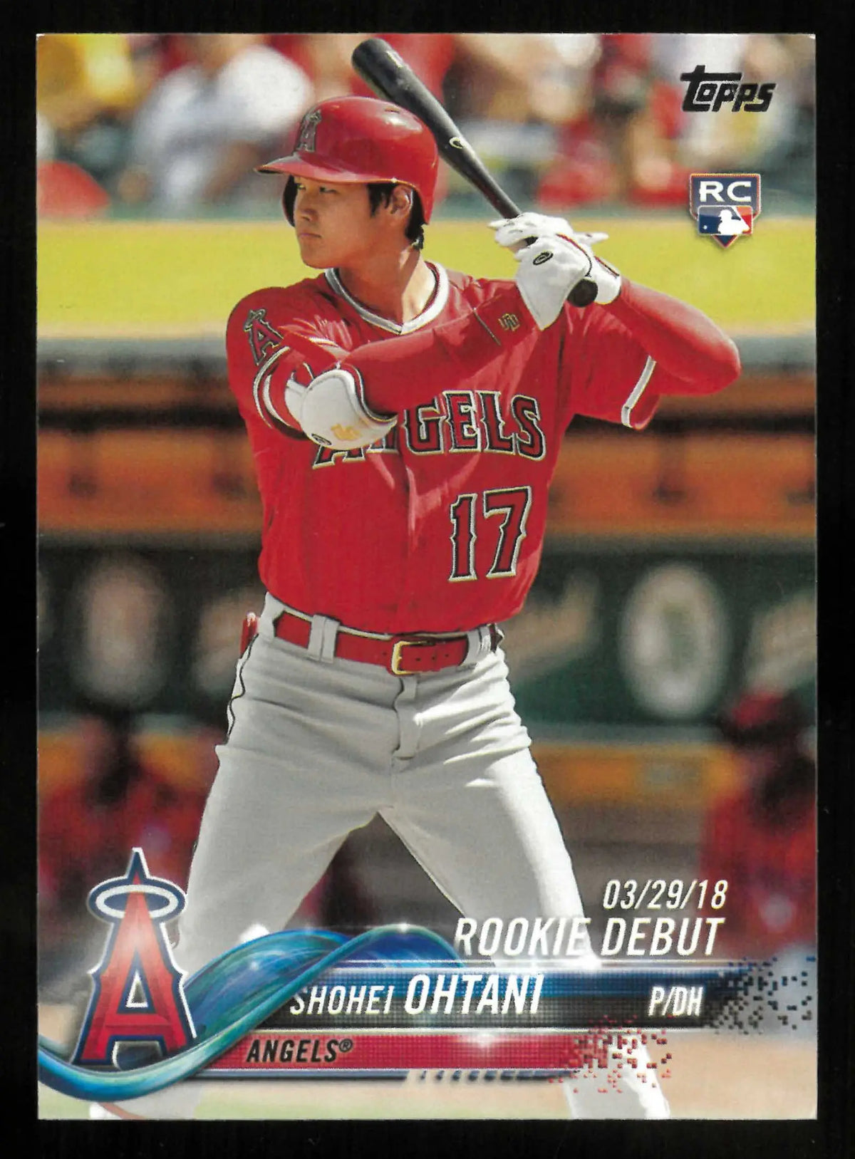 2018 Topps Update Rookie Debut Shohei Ohtani RC 