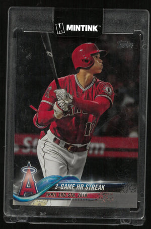 2018 Topps Update Series Shohei Ohtani (3-Game HR Streak) 