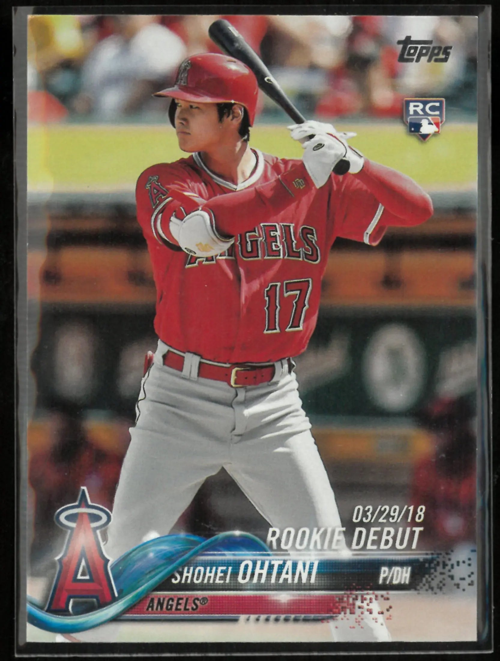 2018 Topps Update Shohei Ohtani Rookie Debut 
