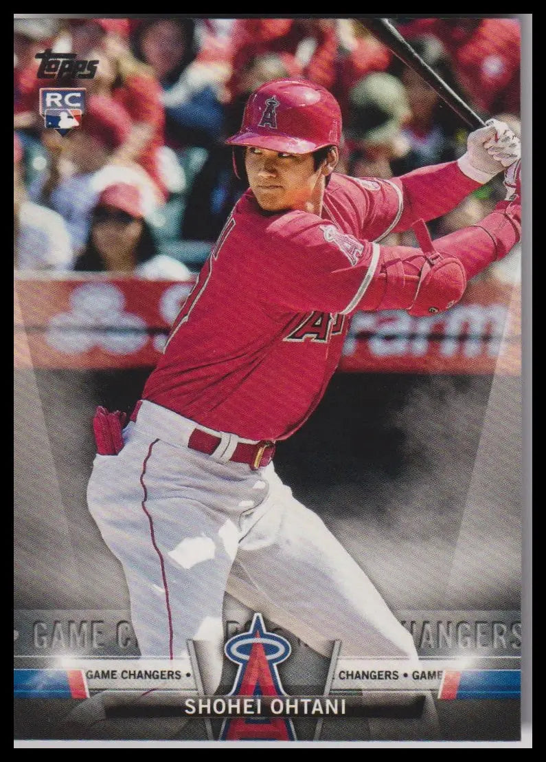 2018 Topps Update #S-39 Shohei Ohtani Salute Rookie 