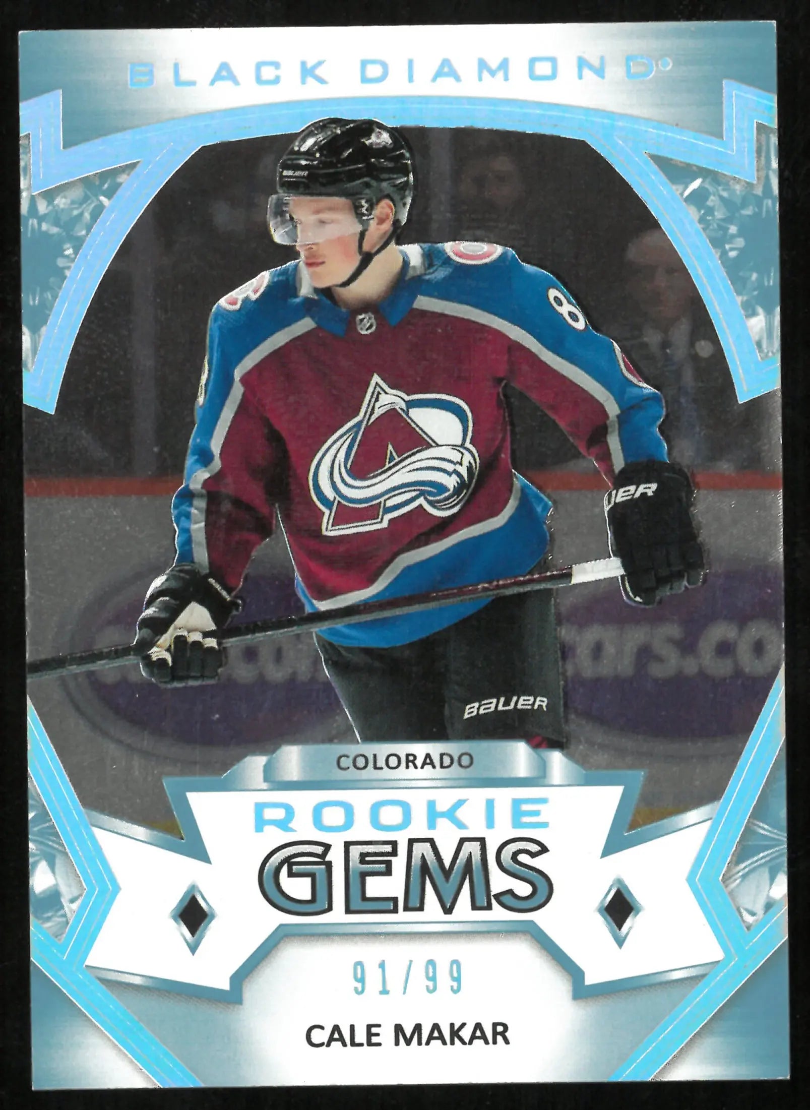 2019-20 Upper Deck Black Diamond RC Rookie Gems Cale Makar /99 